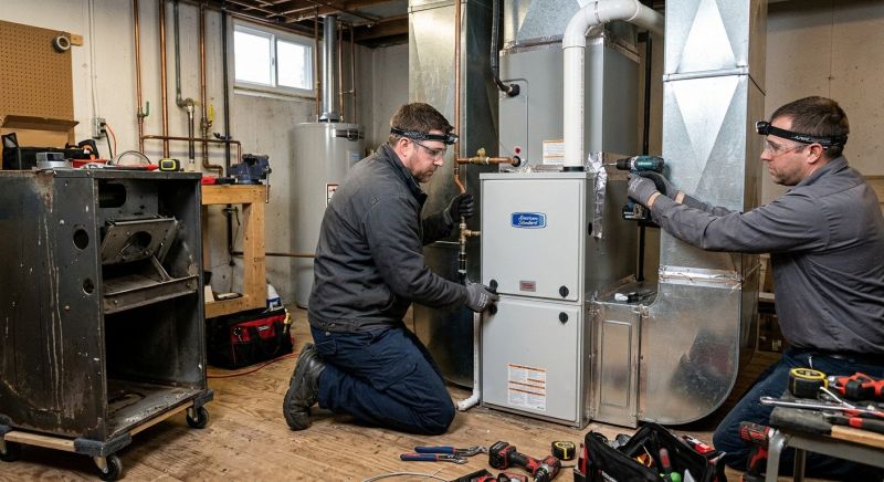 Attic Furnace Installation in Columbus, OH